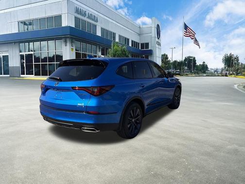 Blue 2026 Acura MDX A-Spec