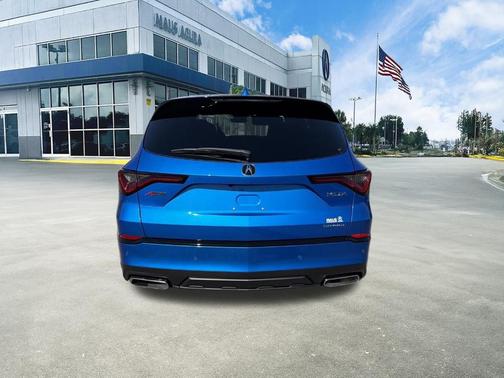 Blue 2026 Acura MDX A-Spec