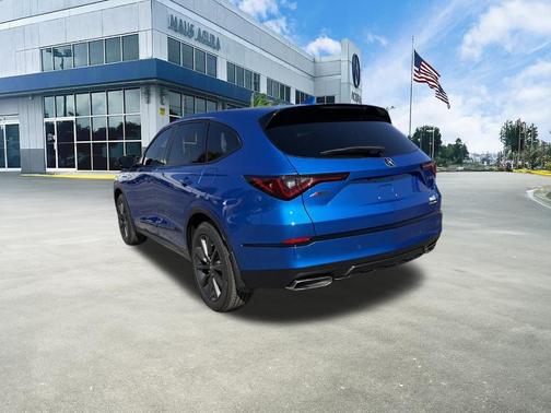 Blue 2026 Acura MDX A-Spec