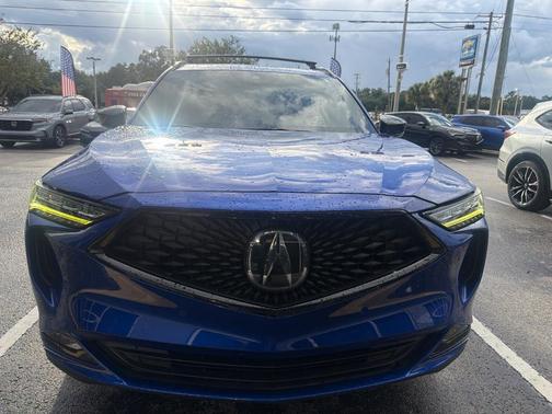 Blue 2022 Acura MDX A-Spec