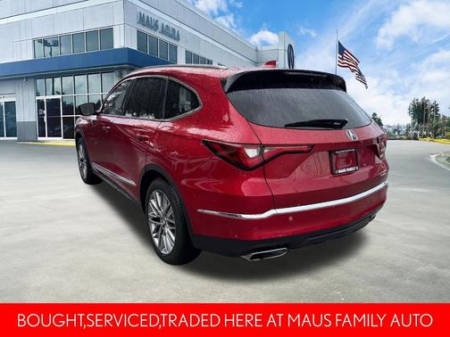 Red 2023 Acura MDX Advance