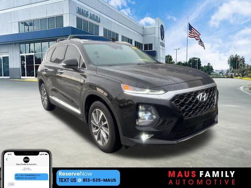 Black 2020 Hyundai SANTA FE 2.4 SEL
