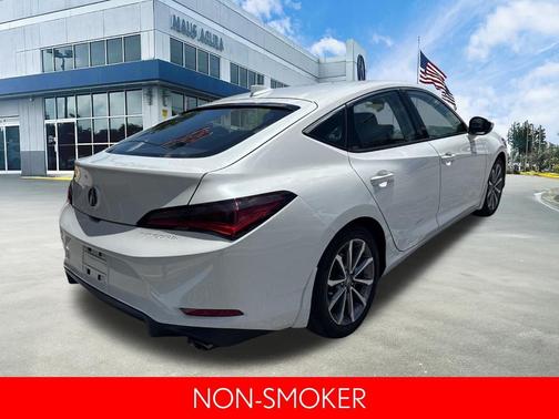 White 2023 Acura Integra Base