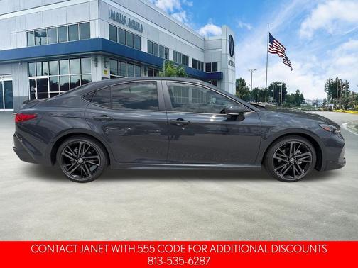 Black 2025 Toyota Camry XSE