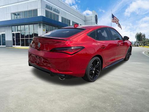 Red 2026 Acura Integra A-Spec