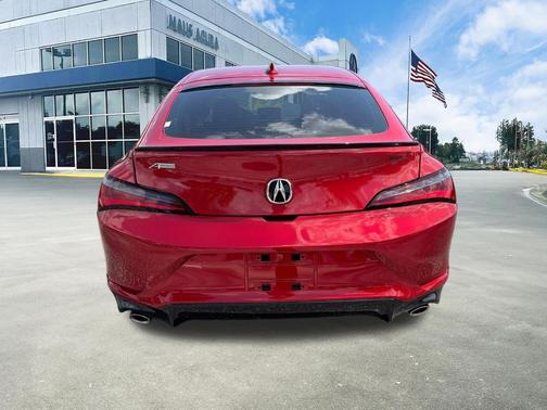 Red 2026 Acura Integra A-Spec