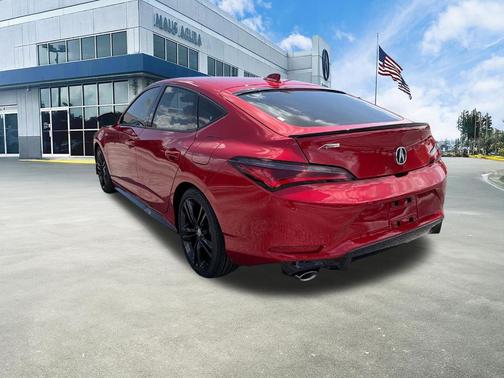Red 2026 Acura Integra A-Spec