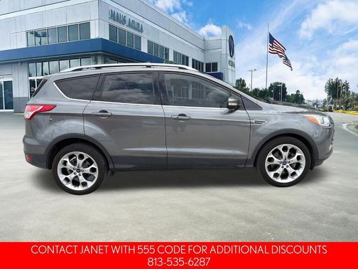 Gray 2014 Ford Escape Titanium