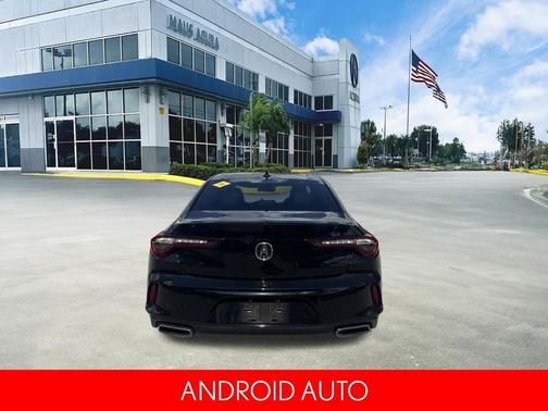 Black 2021 Acura TLX Technology
