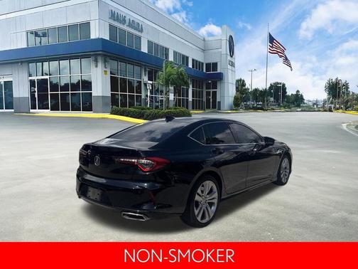 Black 2021 Acura TLX Technology