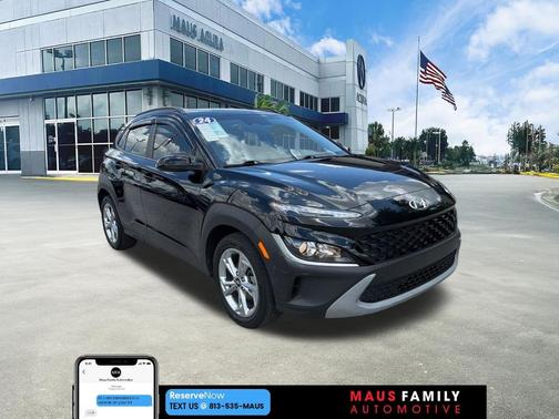 Black 2023 Hyundai KONA SEL