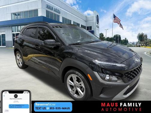Black 2023 Hyundai KONA SEL