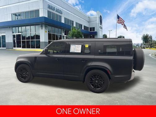 Santorini Black 2023 Land Rover Defender SE