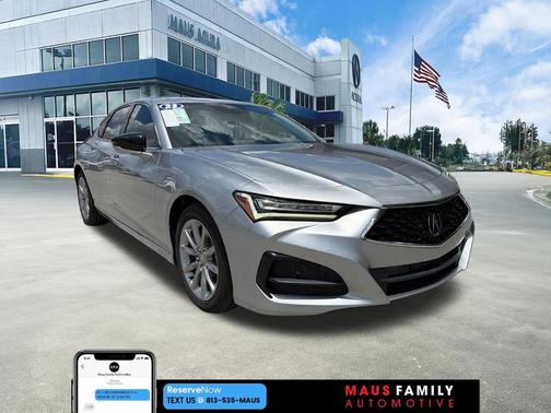 Silver 2023 Acura TLX Base
