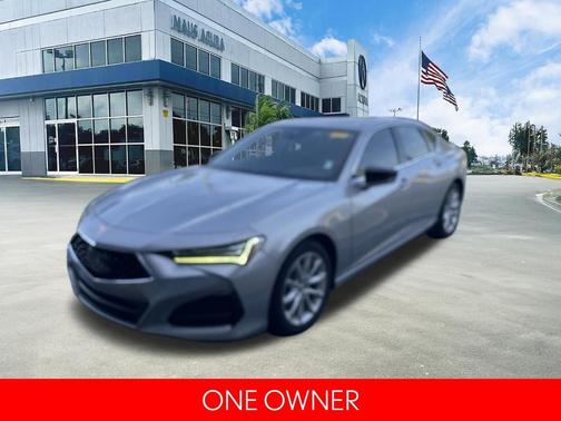Silver 2023 Acura TLX Base