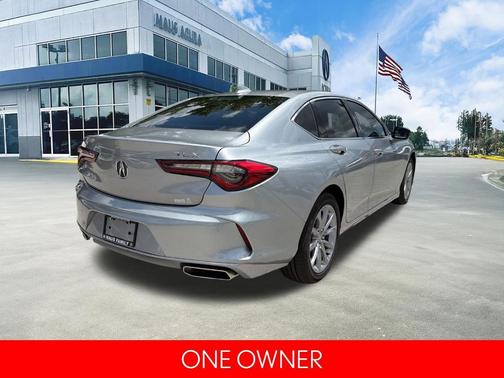 Silver 2023 Acura TLX Base