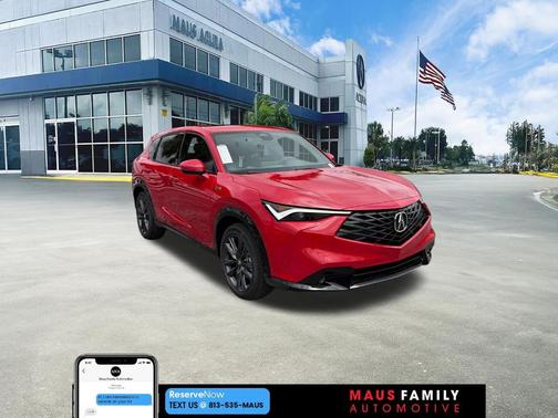 Red 2026 Acura ADX A-Spec