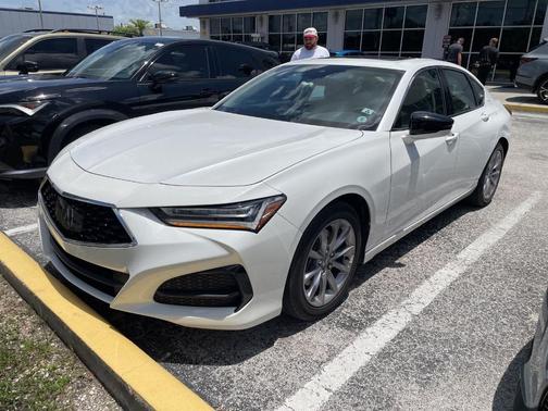 White 2023 Acura TLX Base