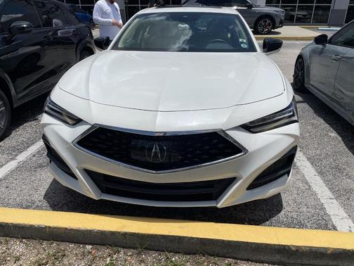 White 2023 Acura TLX Base