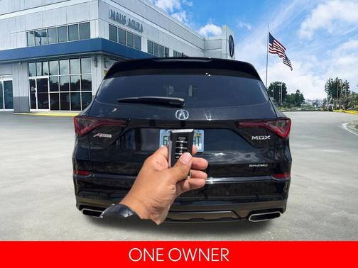 Black 2025 Acura MDX A-Spec