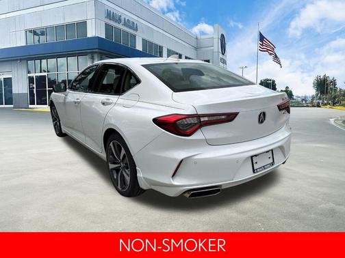 White 2024 Acura TLX Technology
