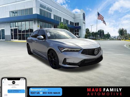 Silver 2026 Acura Integra A-Spec Technology