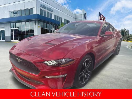 Red 2021 Ford Mustang EcoBoost Premium