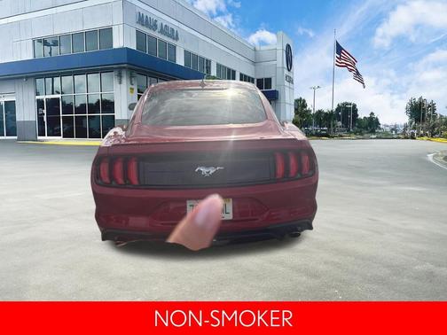 Red 2021 Ford Mustang EcoBoost Premium