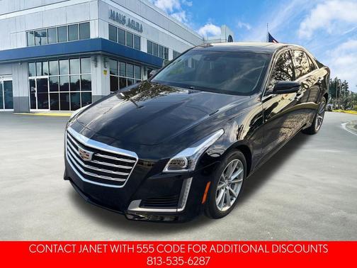 Black 2019 Cadillac CTS 3.6L Luxury