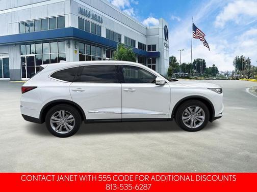 White 2024 Acura MDX Base