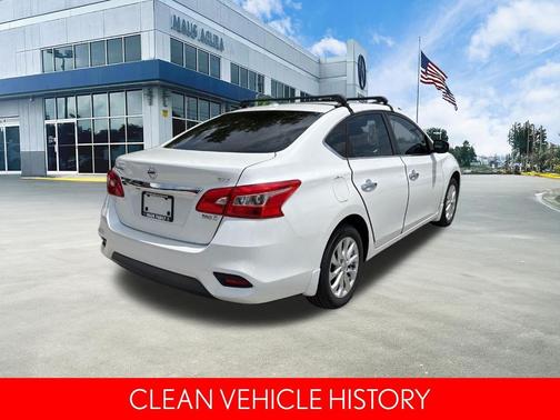 Aspen White 2016 Nissan Sentra SV