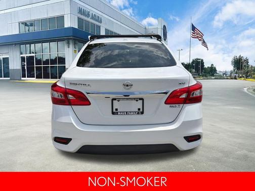 Aspen White 2016 Nissan Sentra SV