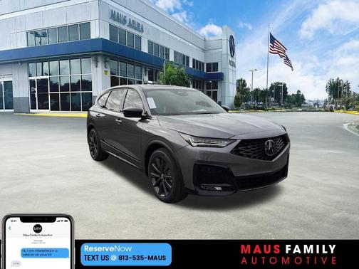 Black 2026 Acura MDX A-Spec