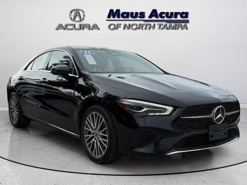 Black 2025 Mercedes-Benz CLA 250 Base 4MATIC