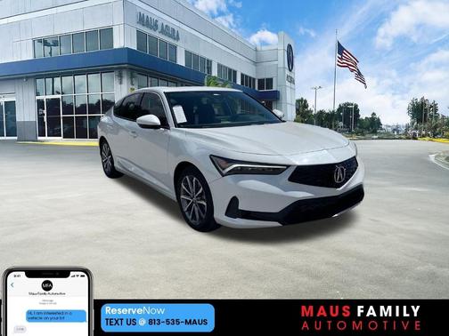 White 2026 Acura Integra Base