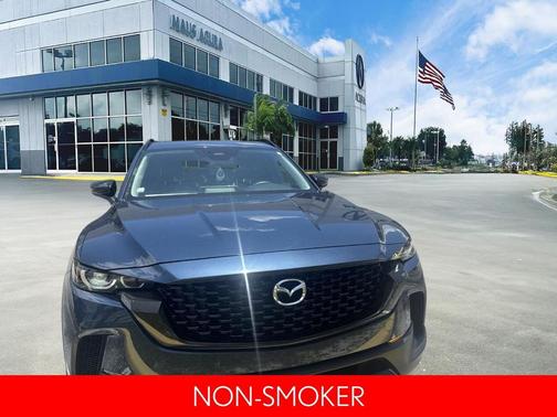 Ingot Blue Metallic 2025 Mazda CX-50 Hybrid Premium Package