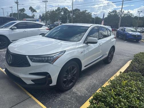 White 2021 Acura RDX A-Spec