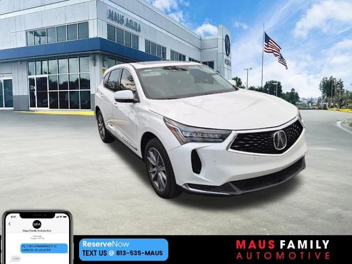 White 2024 Acura RDX Technology Package