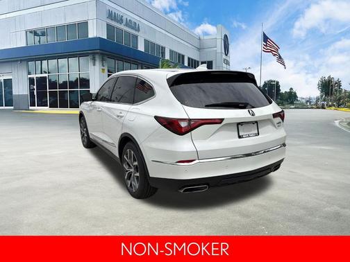 White 2023 Acura MDX Technology