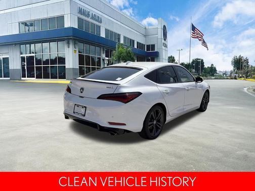 White 2023 Acura Integra A-Spec Technology