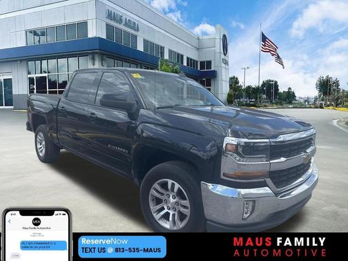 Black 2017 Chevrolet Silverado 1500 1LT