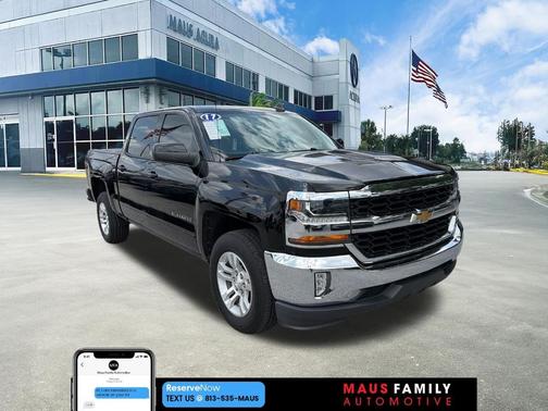 Black 2017 Chevrolet Silverado 1500 1LT