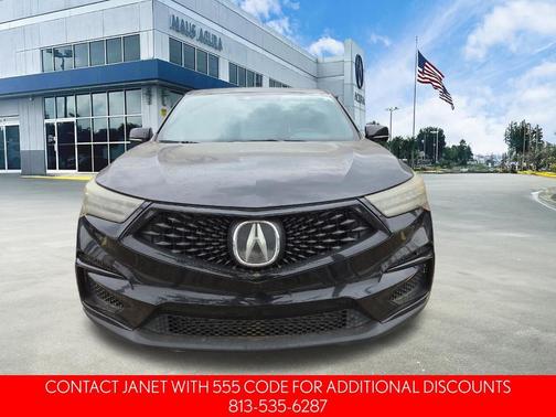 Black 2019 Acura RDX A-Spec