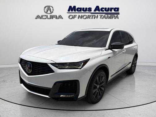 White 2025 Acura MDX A-Spec