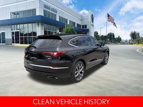 Black 2023 Acura MDX Technology