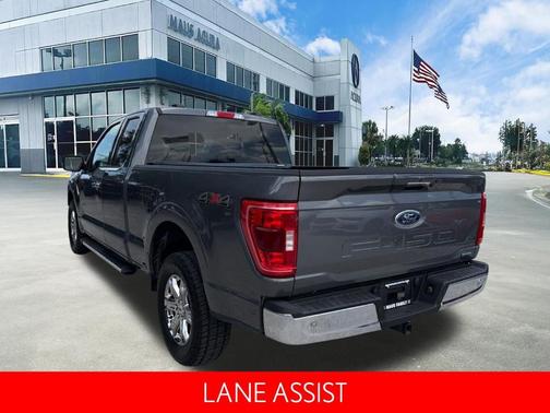 Gray 2022 Ford F-150 XLT