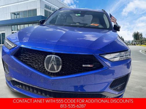 Blue 2024 Acura MDX Type S w/Advance Package