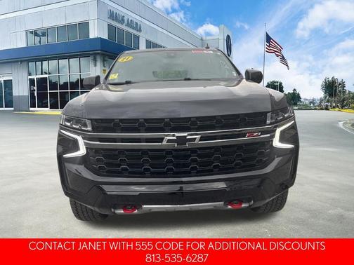 Black 2021 Chevrolet Tahoe Z71