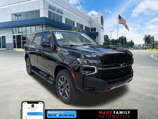 Black 2021 Chevrolet Tahoe Z71