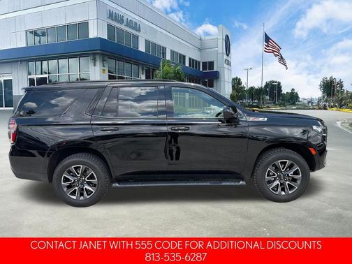 Black 2021 Chevrolet Tahoe Z71